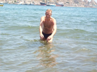 Stephan schwimmt